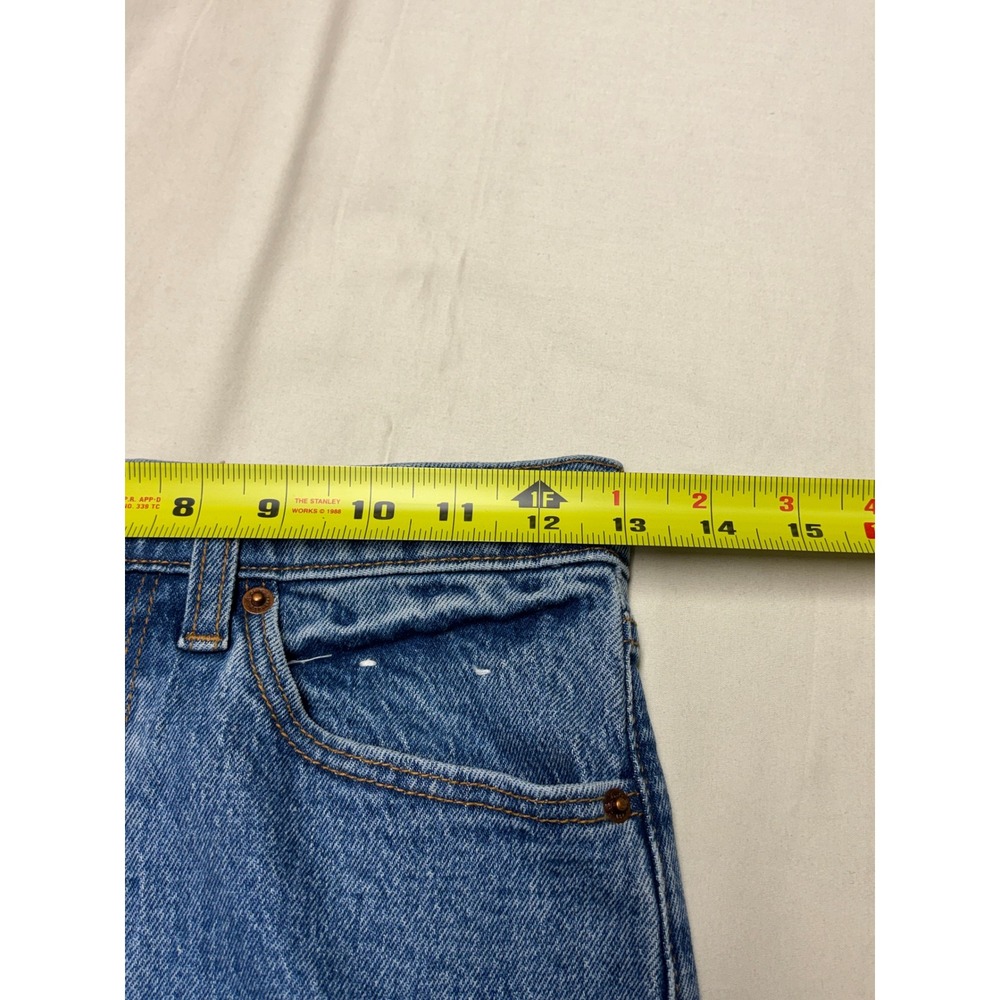 Abercrombie & Fitch Women's Blue High-Rise Flare Jeans - Picture 6 of 10
